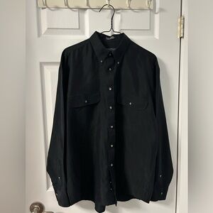 Black Button Down Shirt